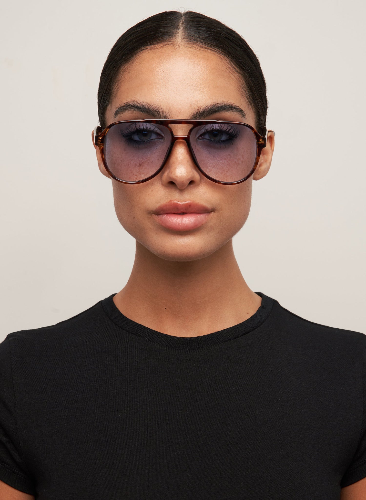 Stevie in Tortoiseshell/Blue Fade