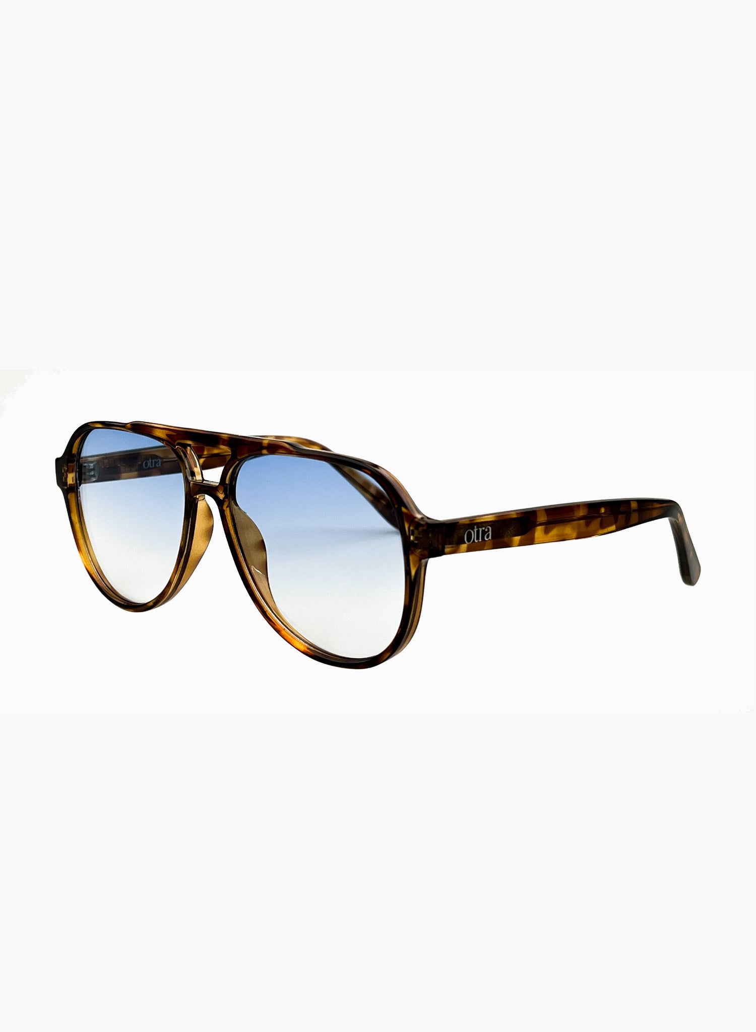 Stevie in Tortoiseshell/Blue Fade