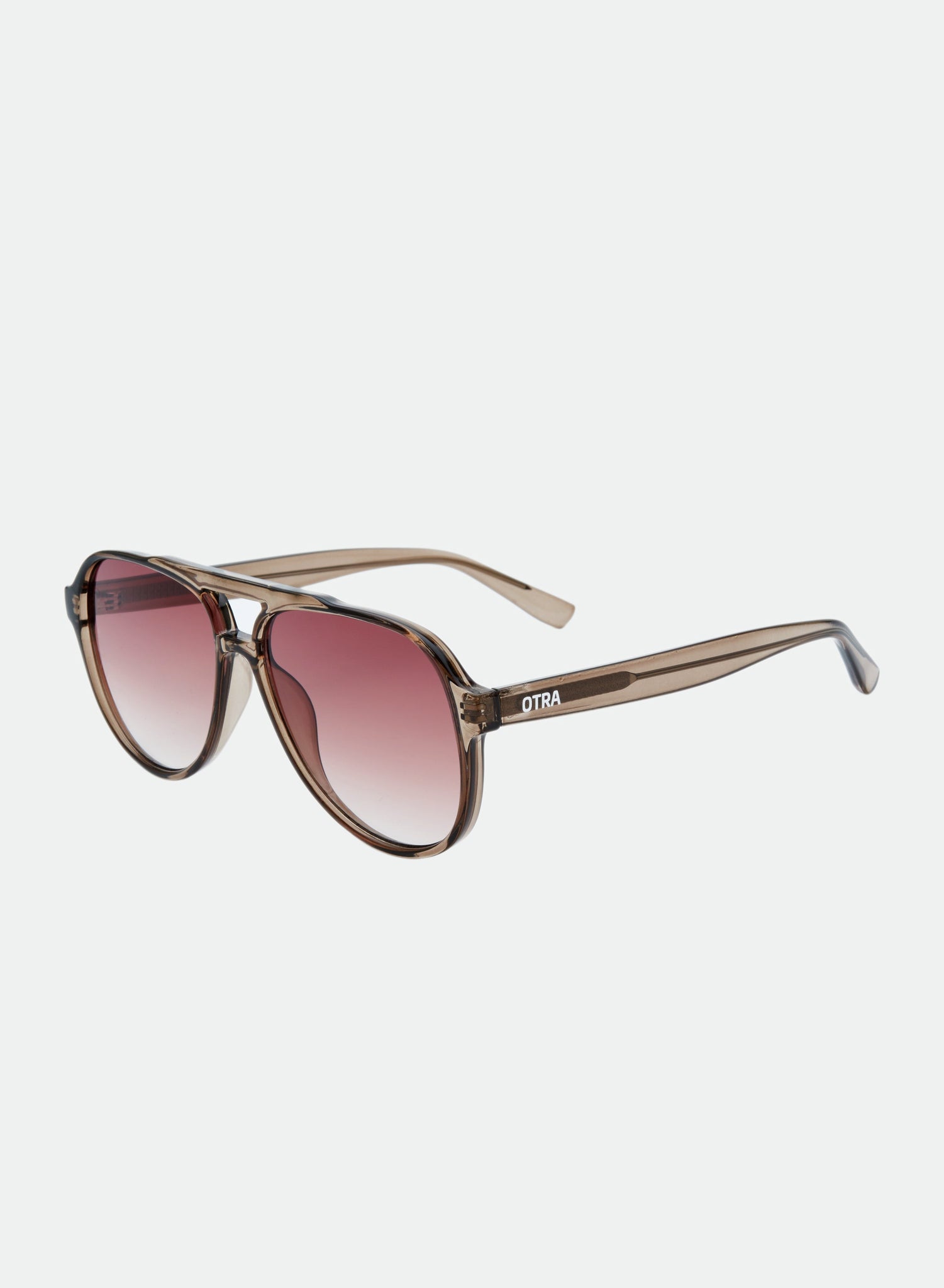 Stevie in Transparent Olive/Brown Fade
