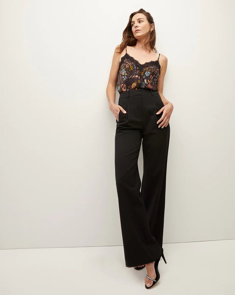 Ollie Wide-Leg Pant in Black