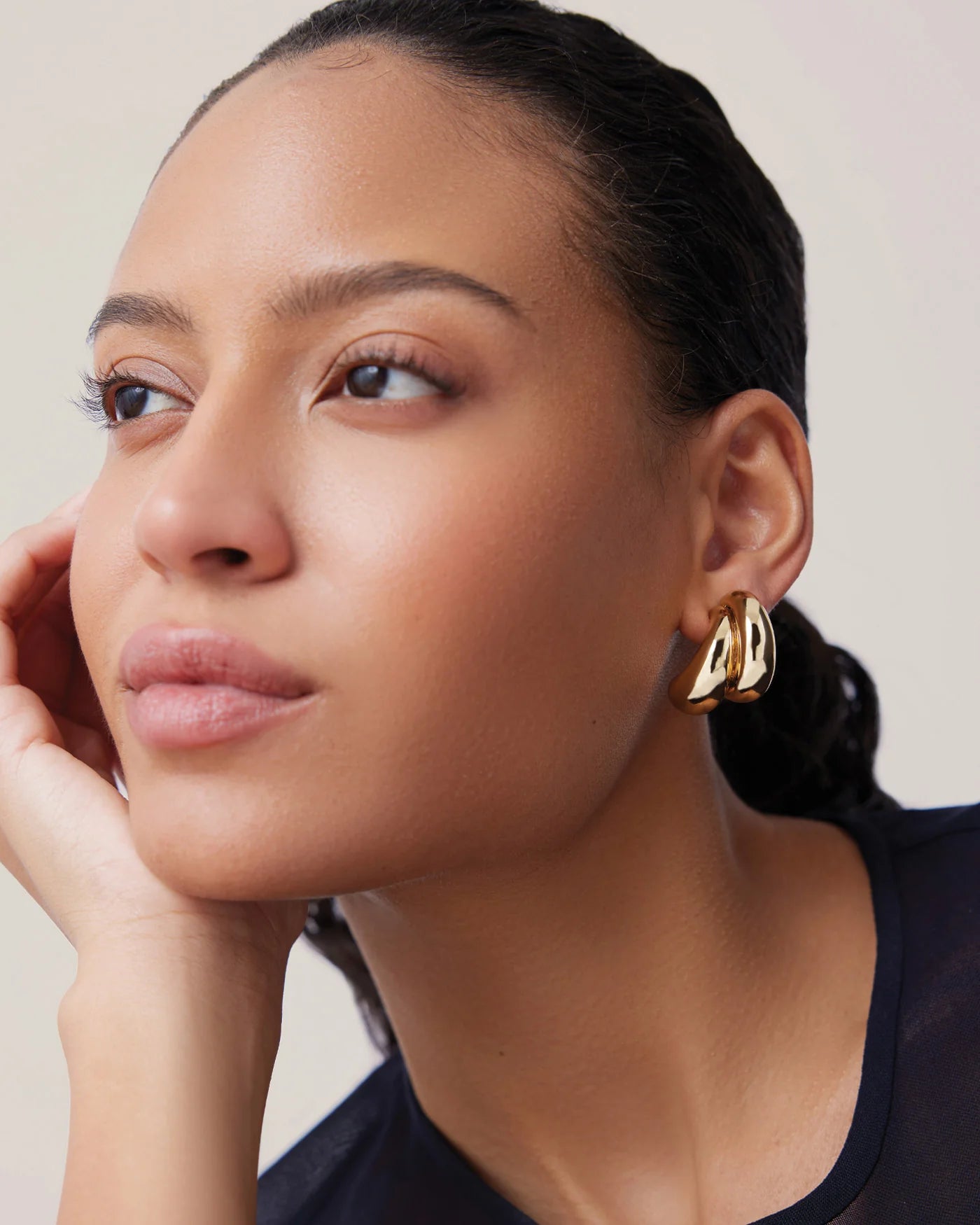 Orla Earrings in Gold