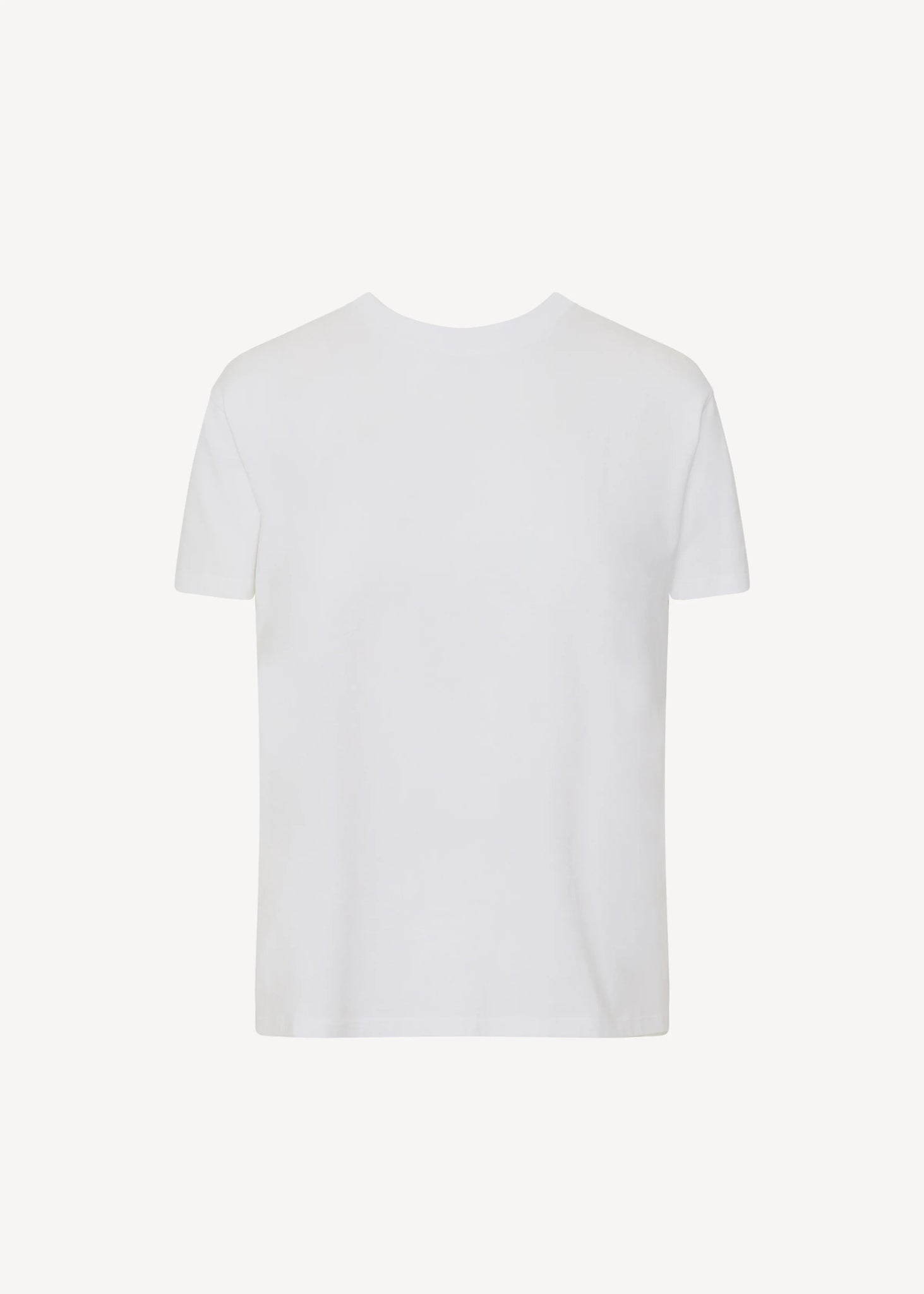 Iconic Pima Cotton Stretch Boyfriend T-Shirt in White