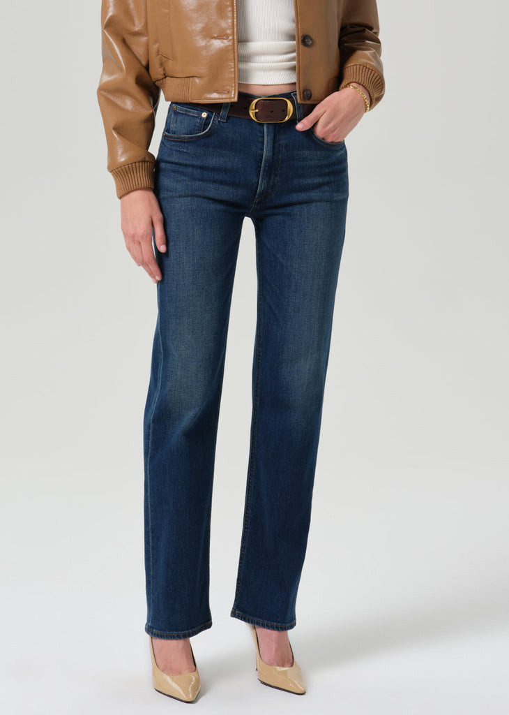 Palma Straight Long Clean Hem in Pierre