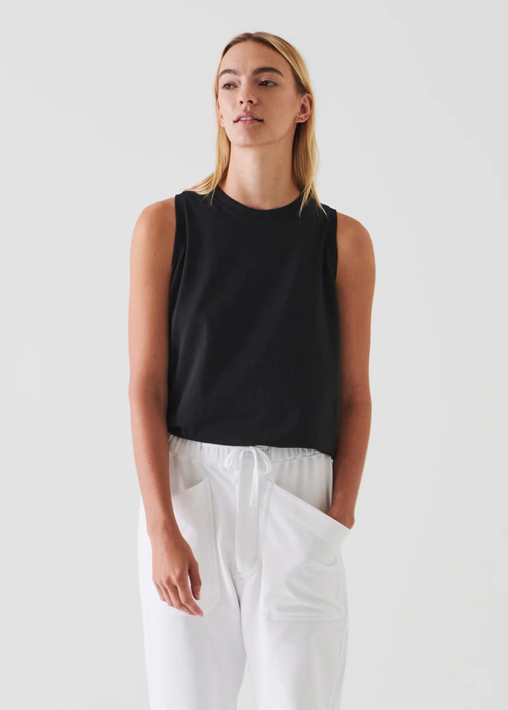 Iconic Boyfriend Tank in Black