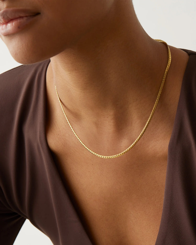 Priya Necklace in Gold