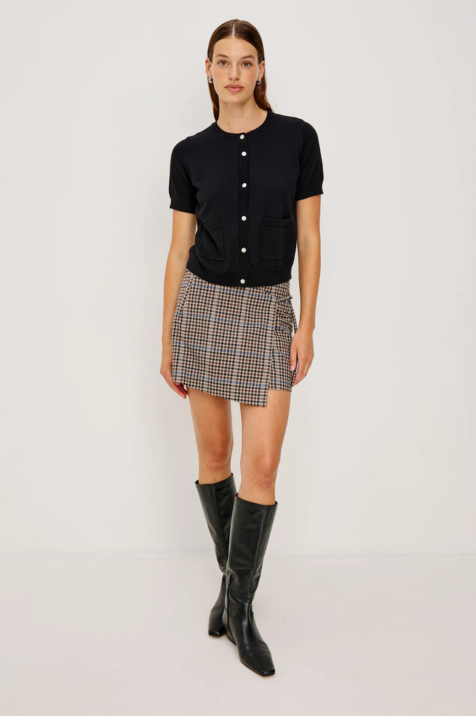 Aisley Cardigan in Black