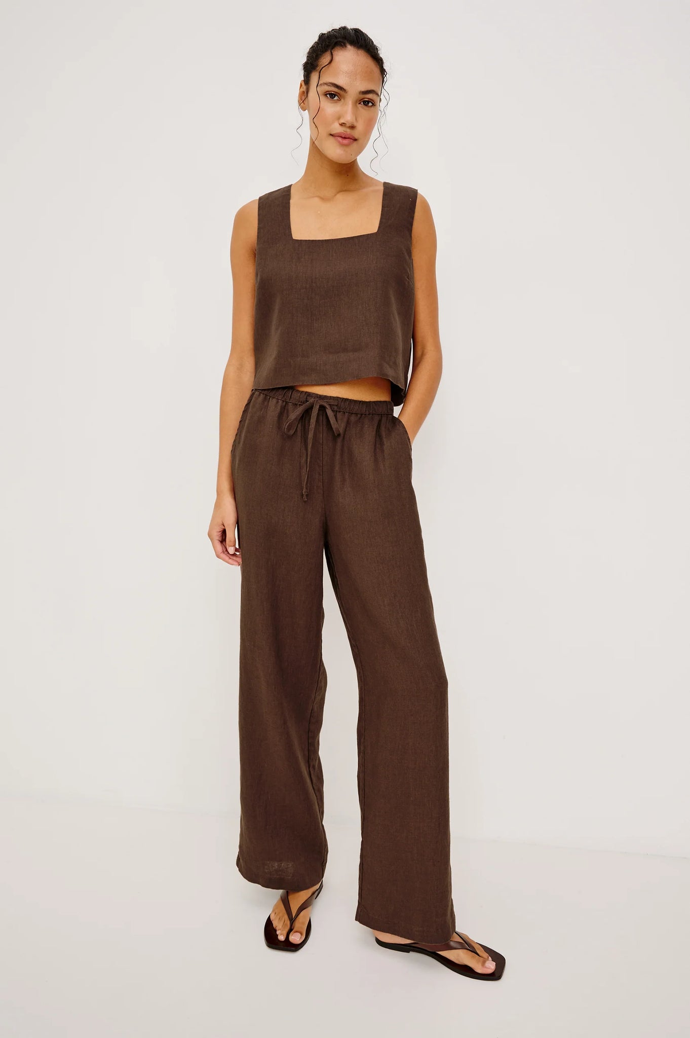 Akira Top in Espresso