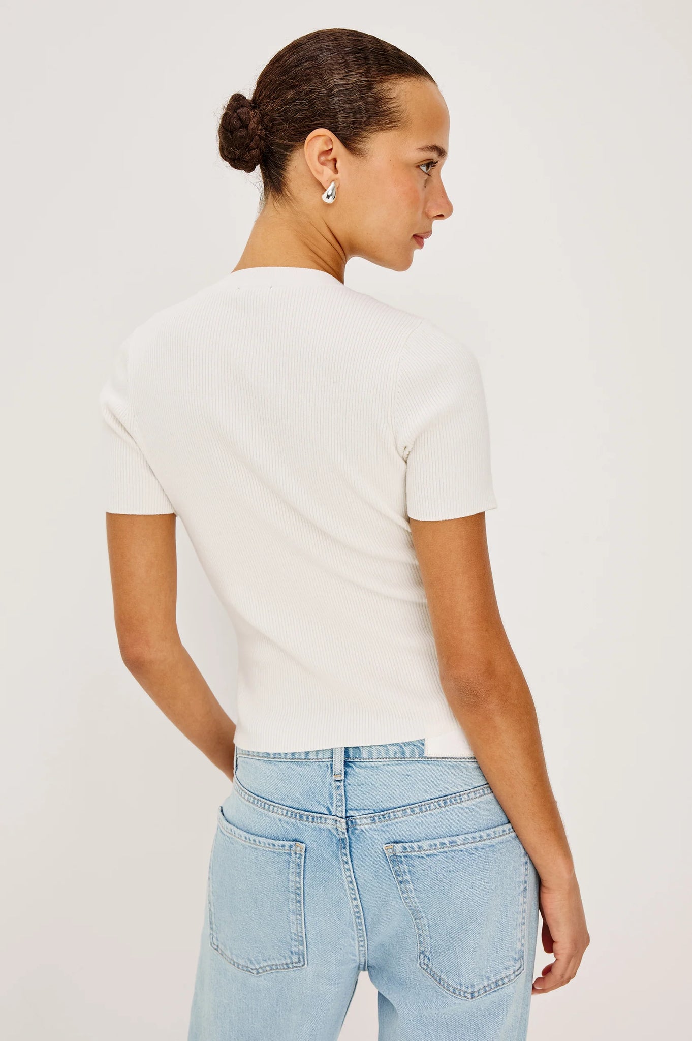 Bonnie Top in Ivory