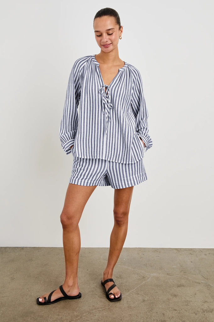Brielle Top in Admiral Stripe