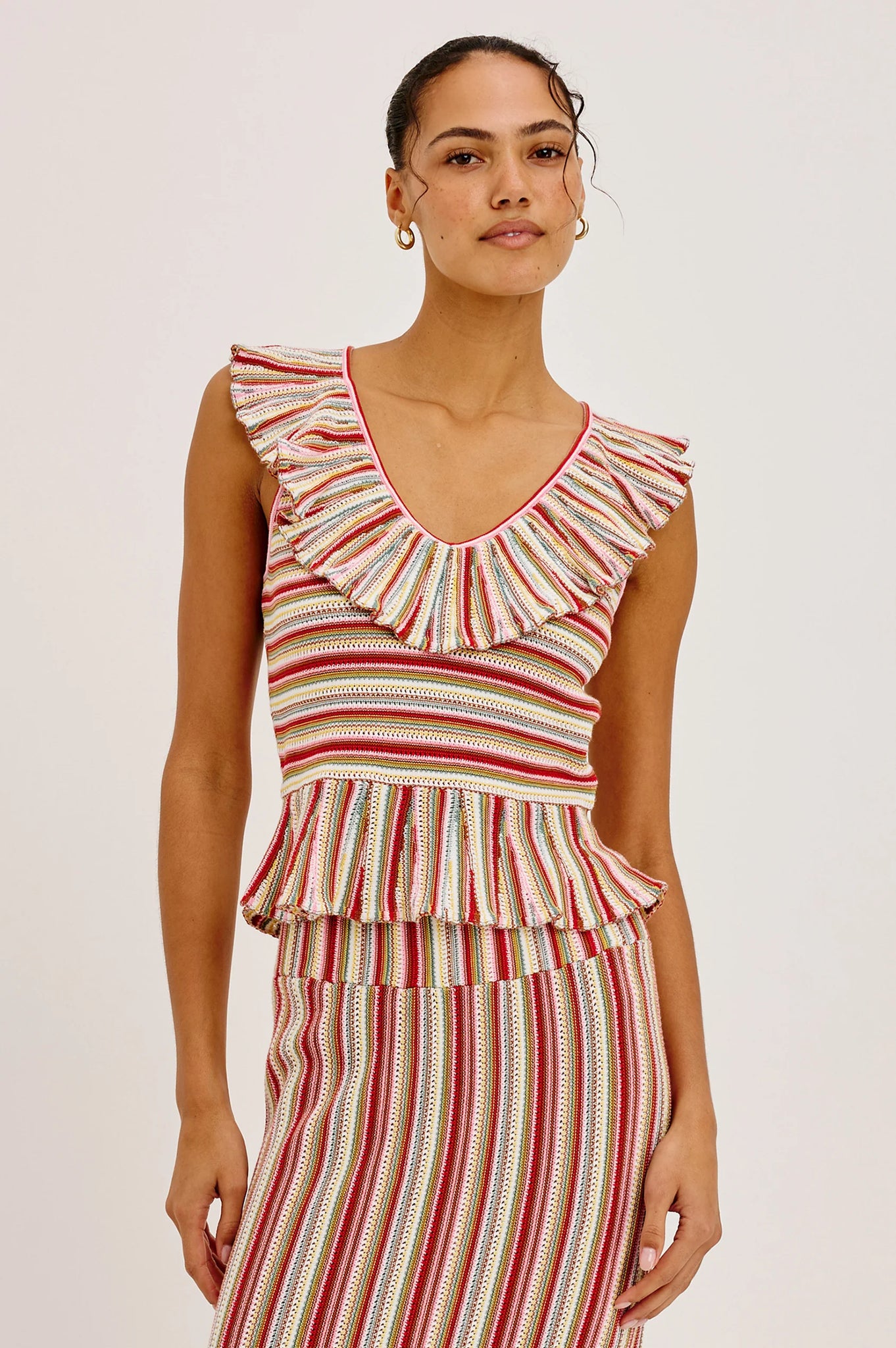 Carmelita Top in Havana Stripe