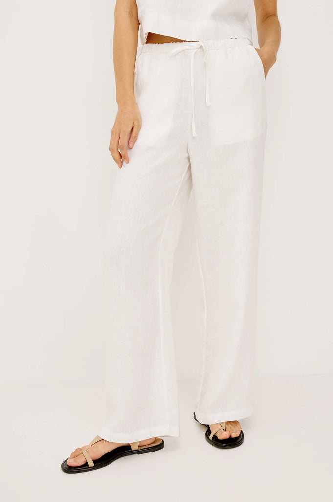 Emmie Pant in White