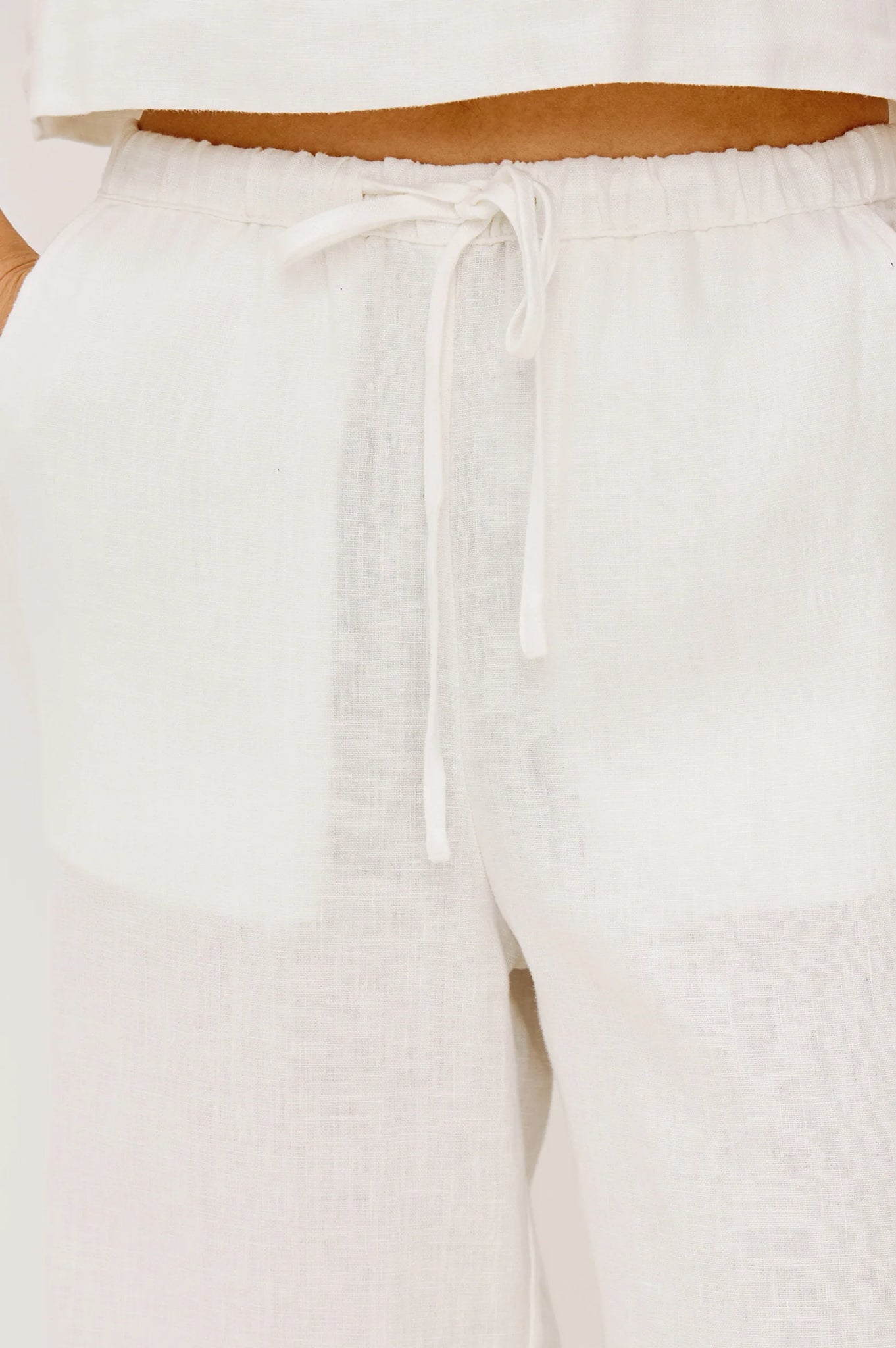 Emmie Pant in White