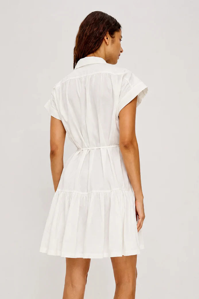 Evaline Dress in White