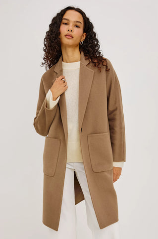 Everest Coat in Camel