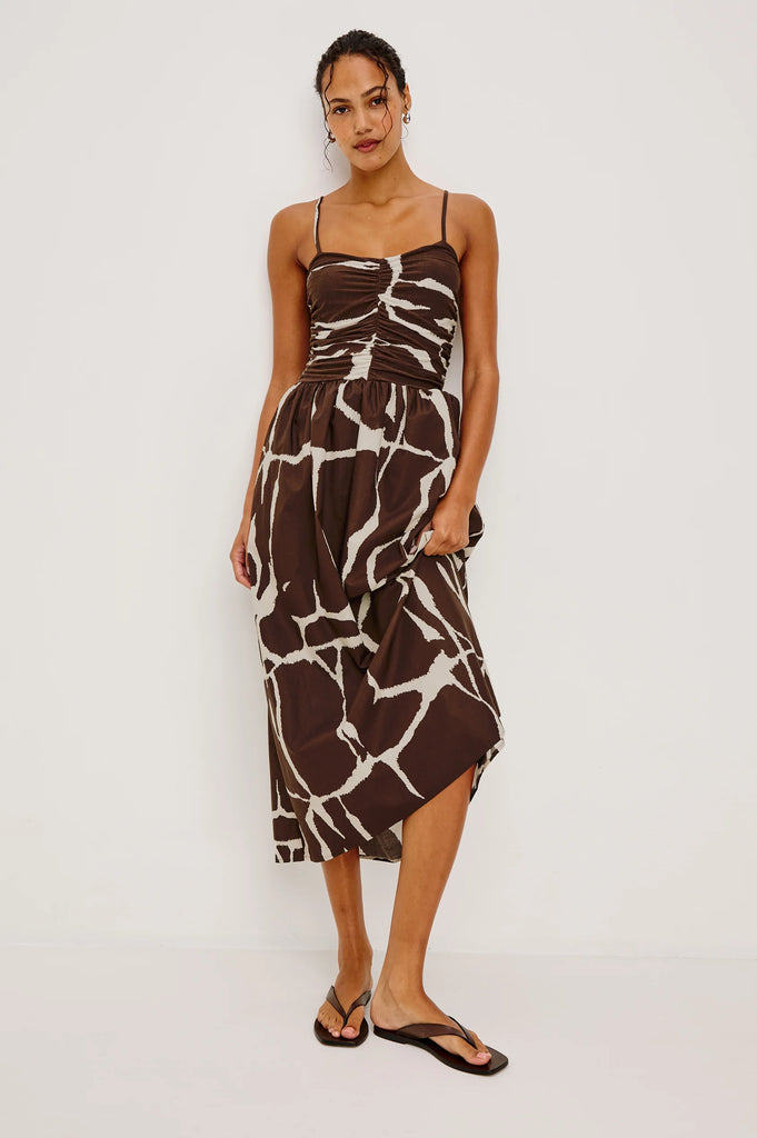 Fisher Dress in Terra
