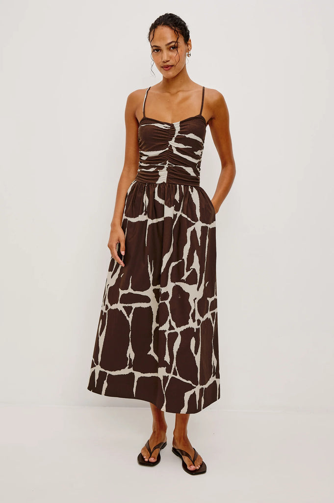 Fisher Dress in Terra