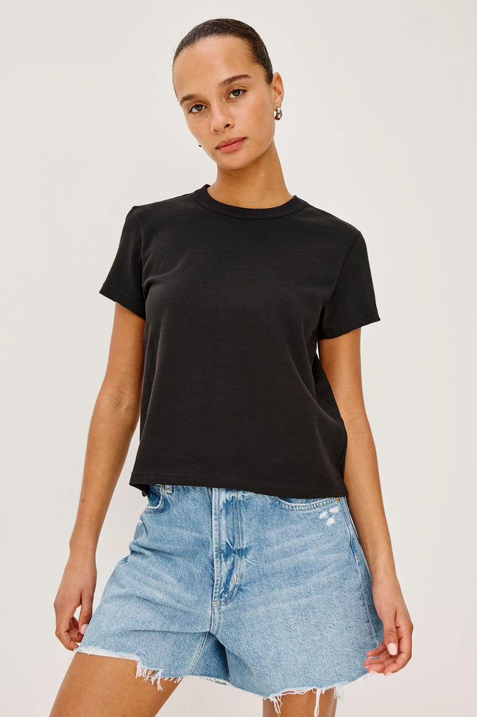 Girlfriend T-Shirt in Black