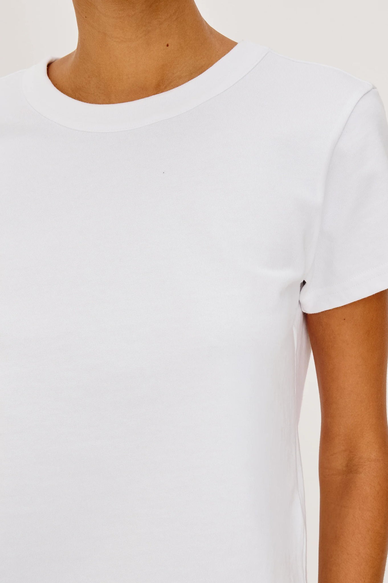 Girlfriend Tee in White
