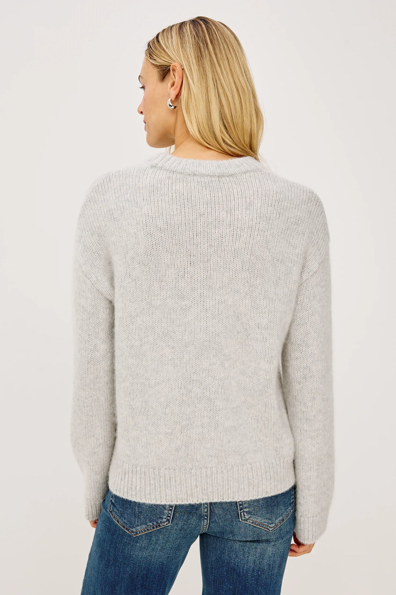 Helly Sweater in Heather Grey
