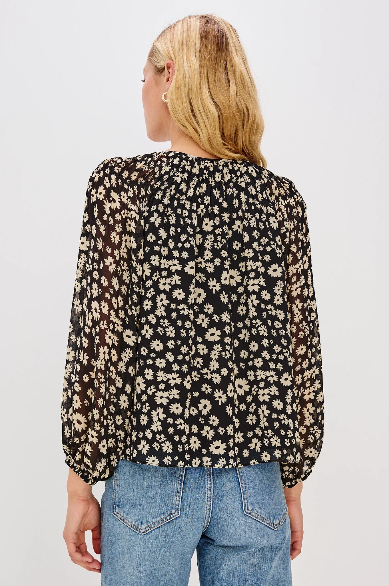 Isolde Top in Sun Daisies