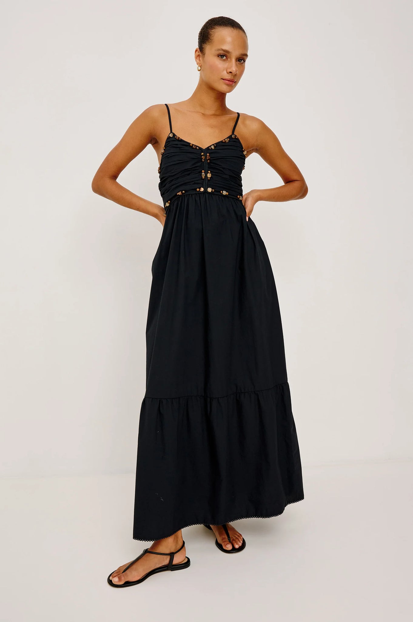 Ivana Dress in Black