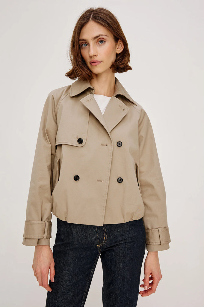 Jett Jacket in Taupe
