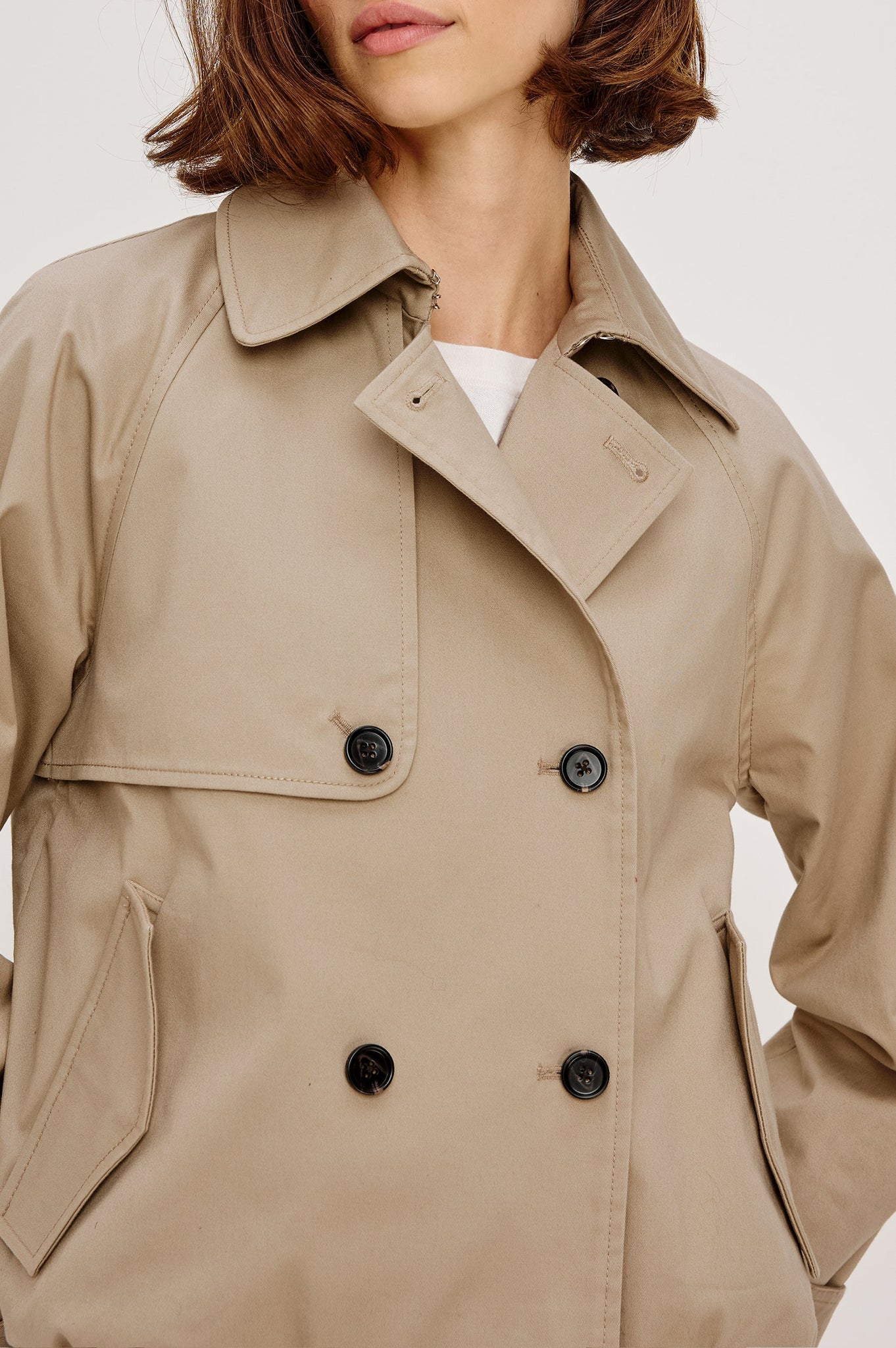 Jett Jacket in Taupe