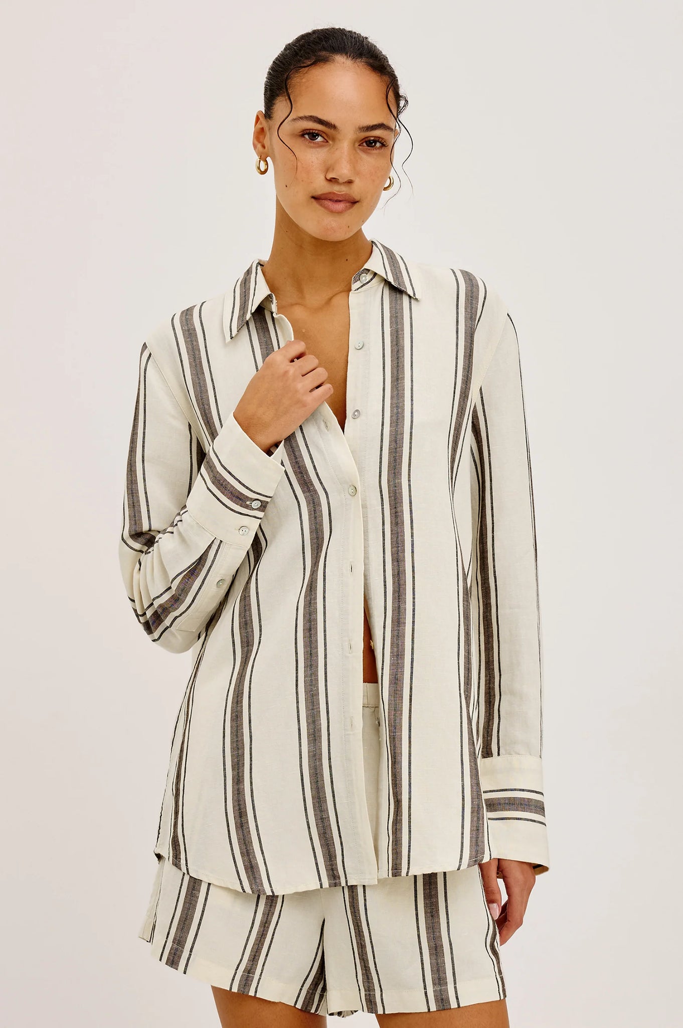 Knox Shirt in Sequoia Stripe