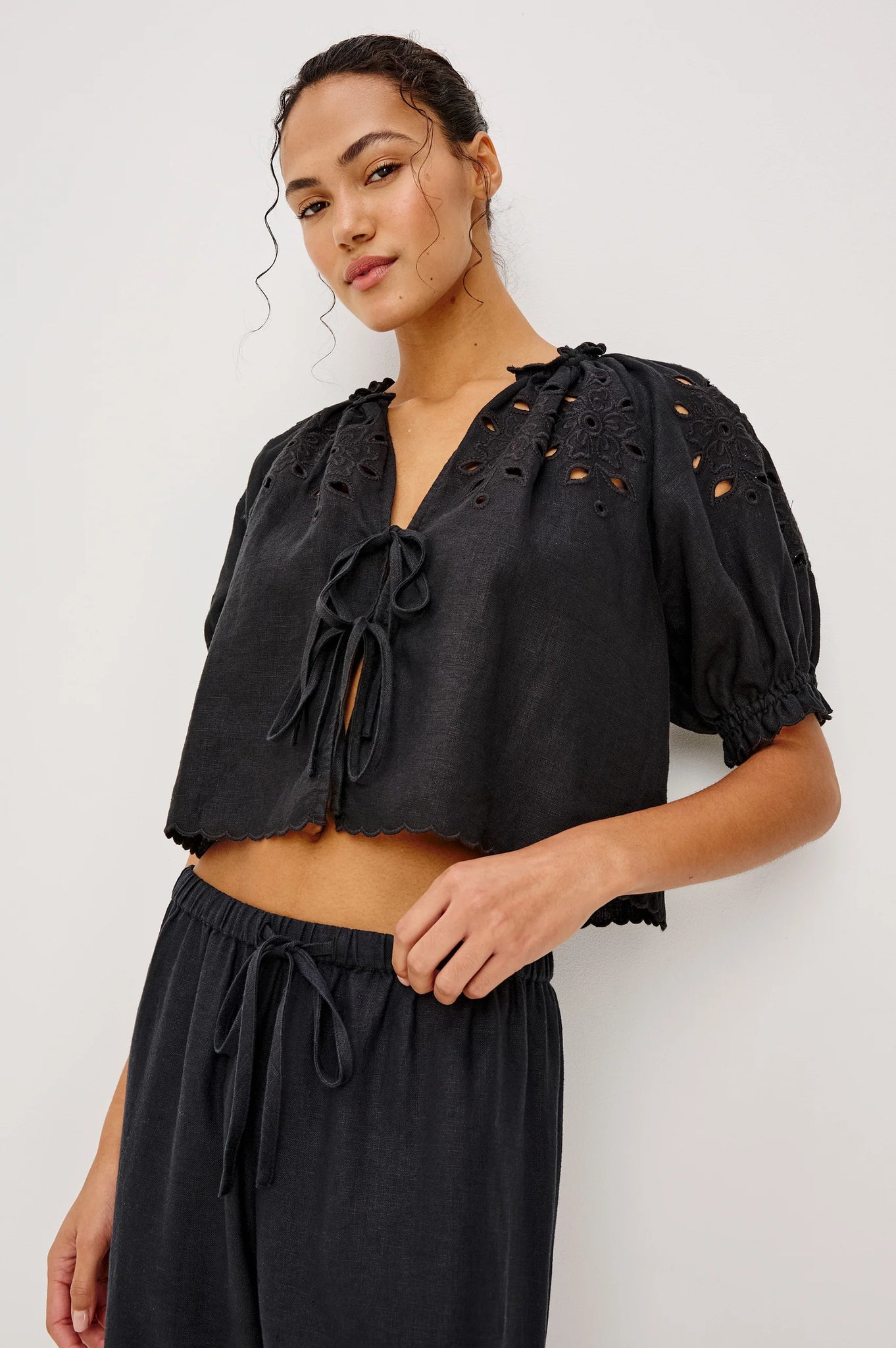 Lizbeth Top in Black