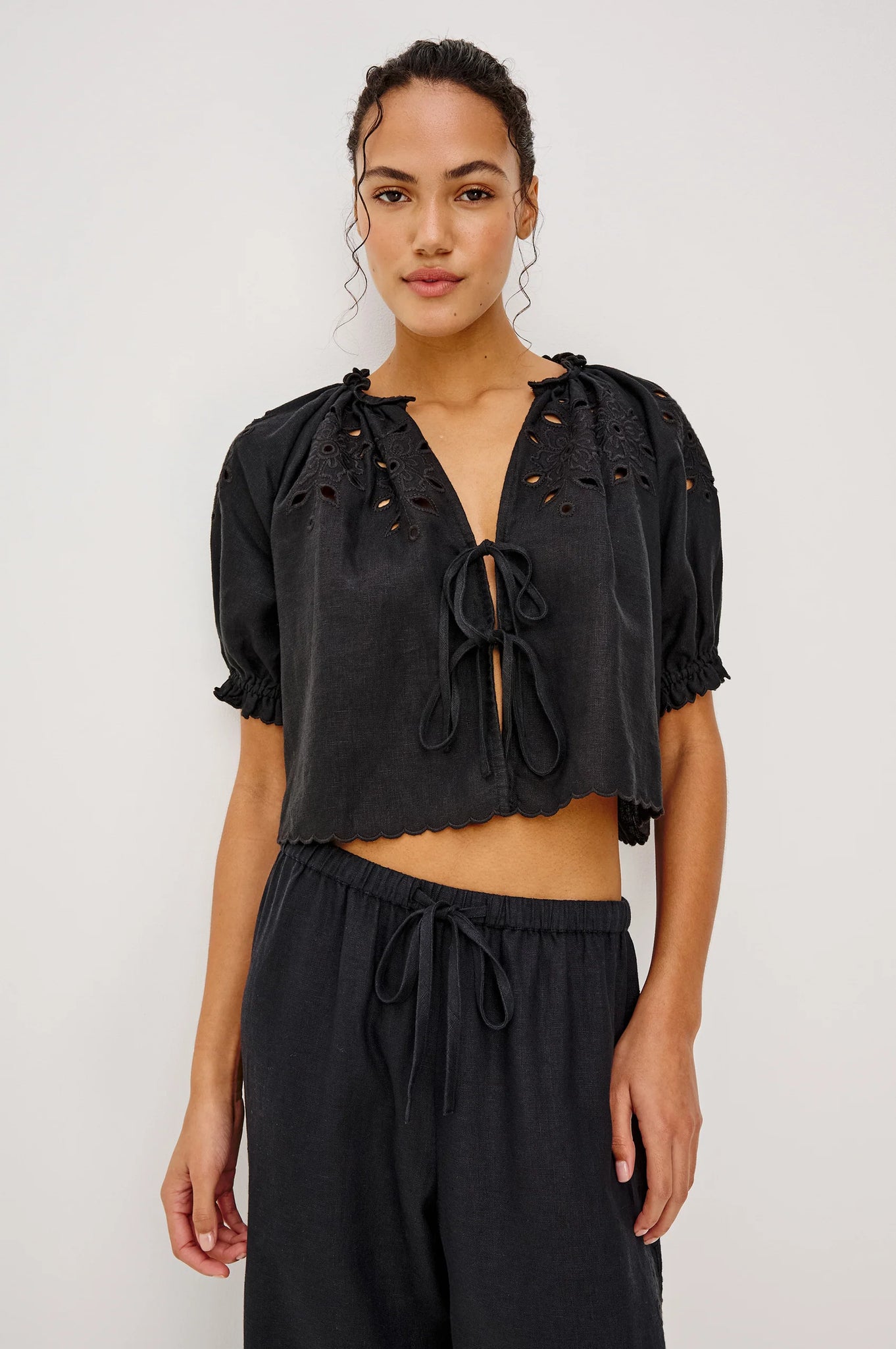 Lizbeth Top in Black