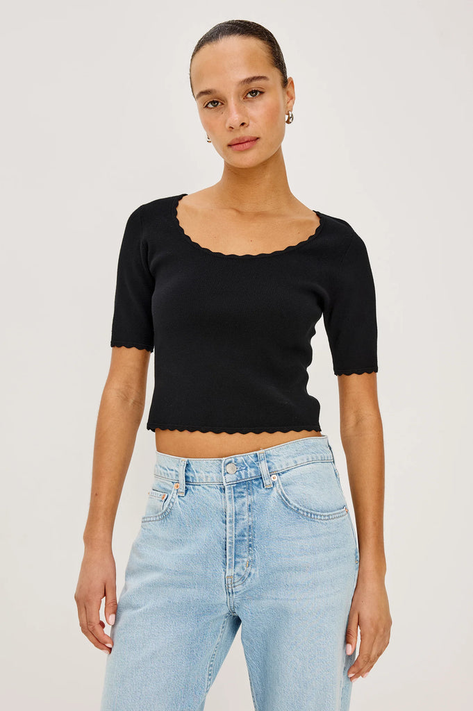 Louanna Top in Black
