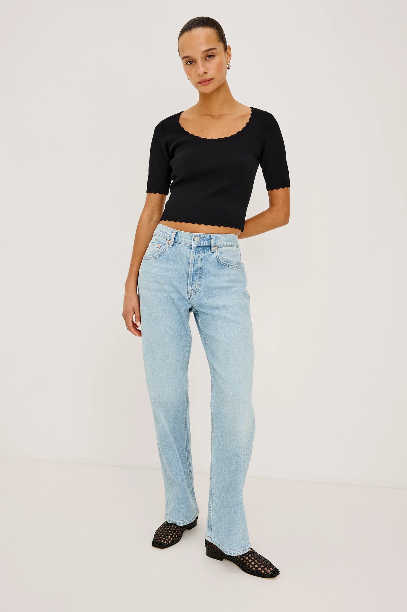 Louanna Top in Black