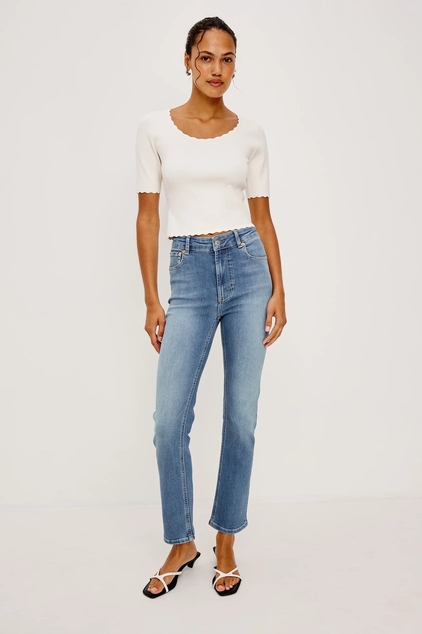 Louanna Top in Ivory