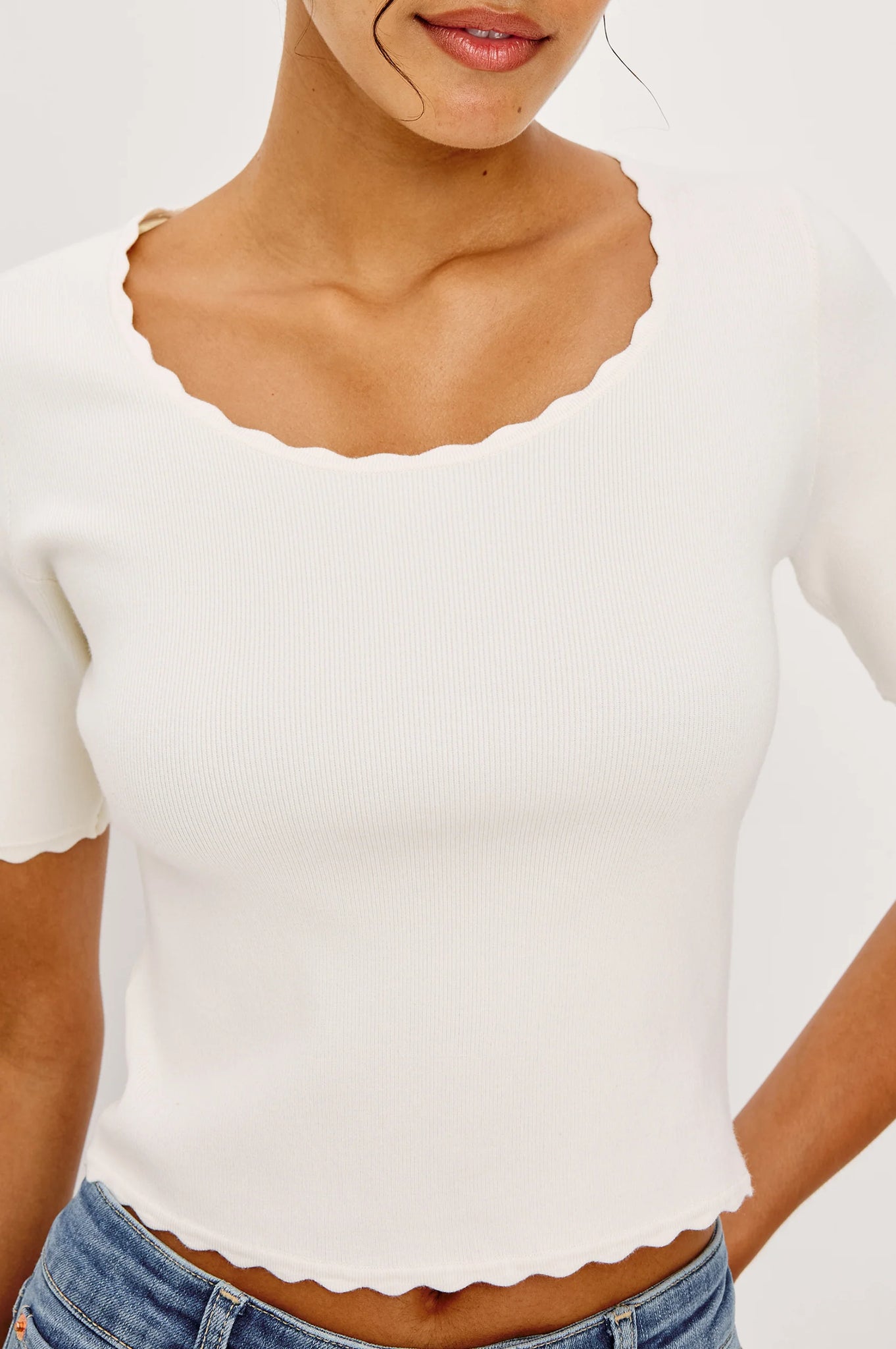 Louanna Top in Ivory