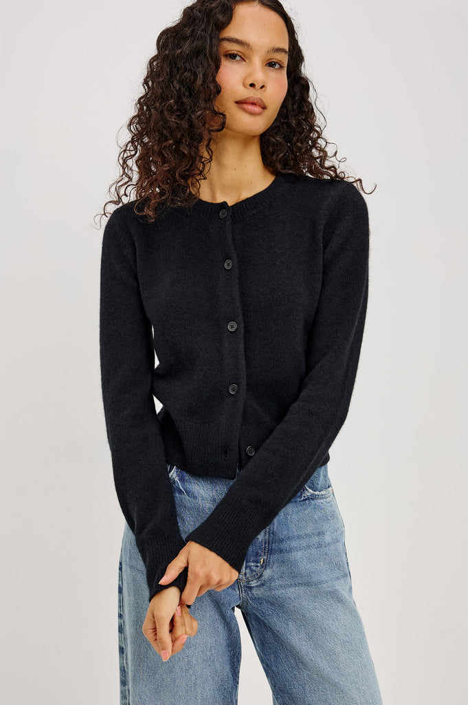 Matilda Cardigan in Black
