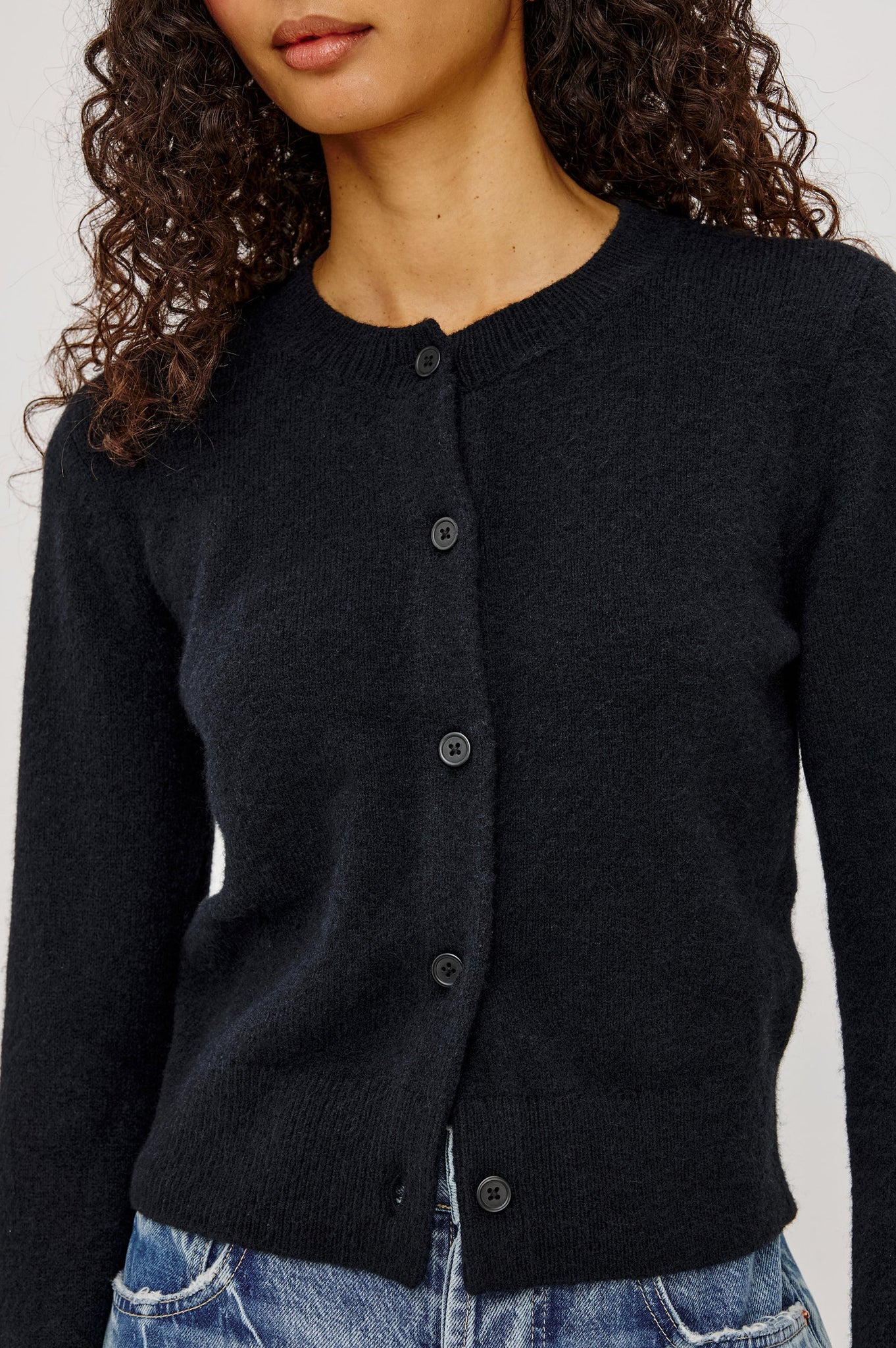Matilda Cardigan in Black