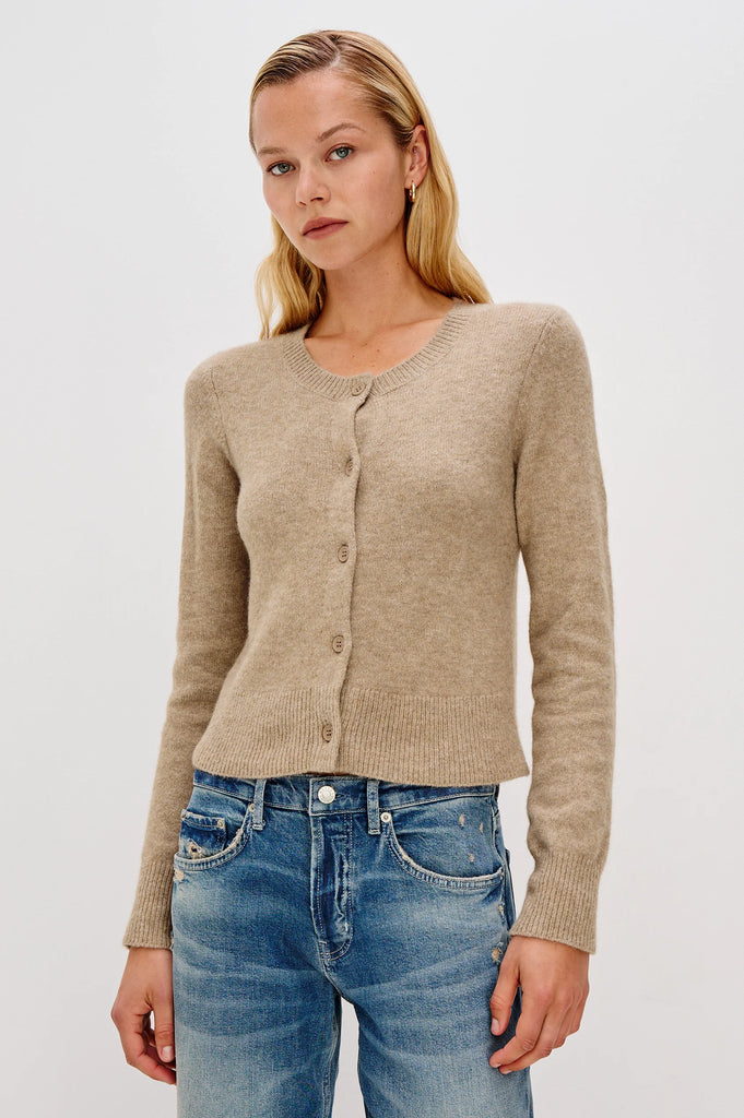Matilda Sweater in Heather Oat