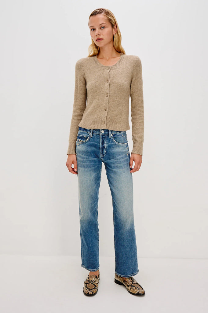 Matilda Sweater in Heather Oat
