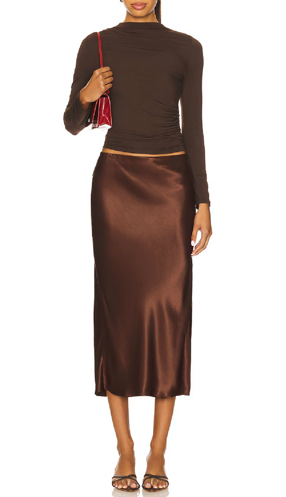 Maya Skirt in Espresso