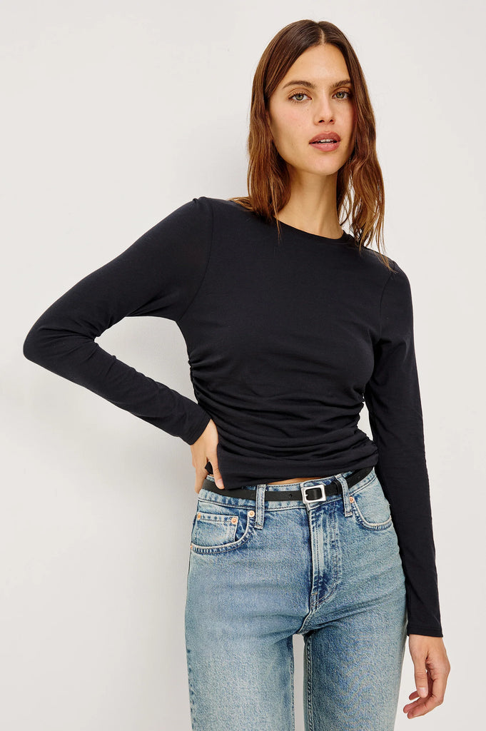 Melle Top in Black