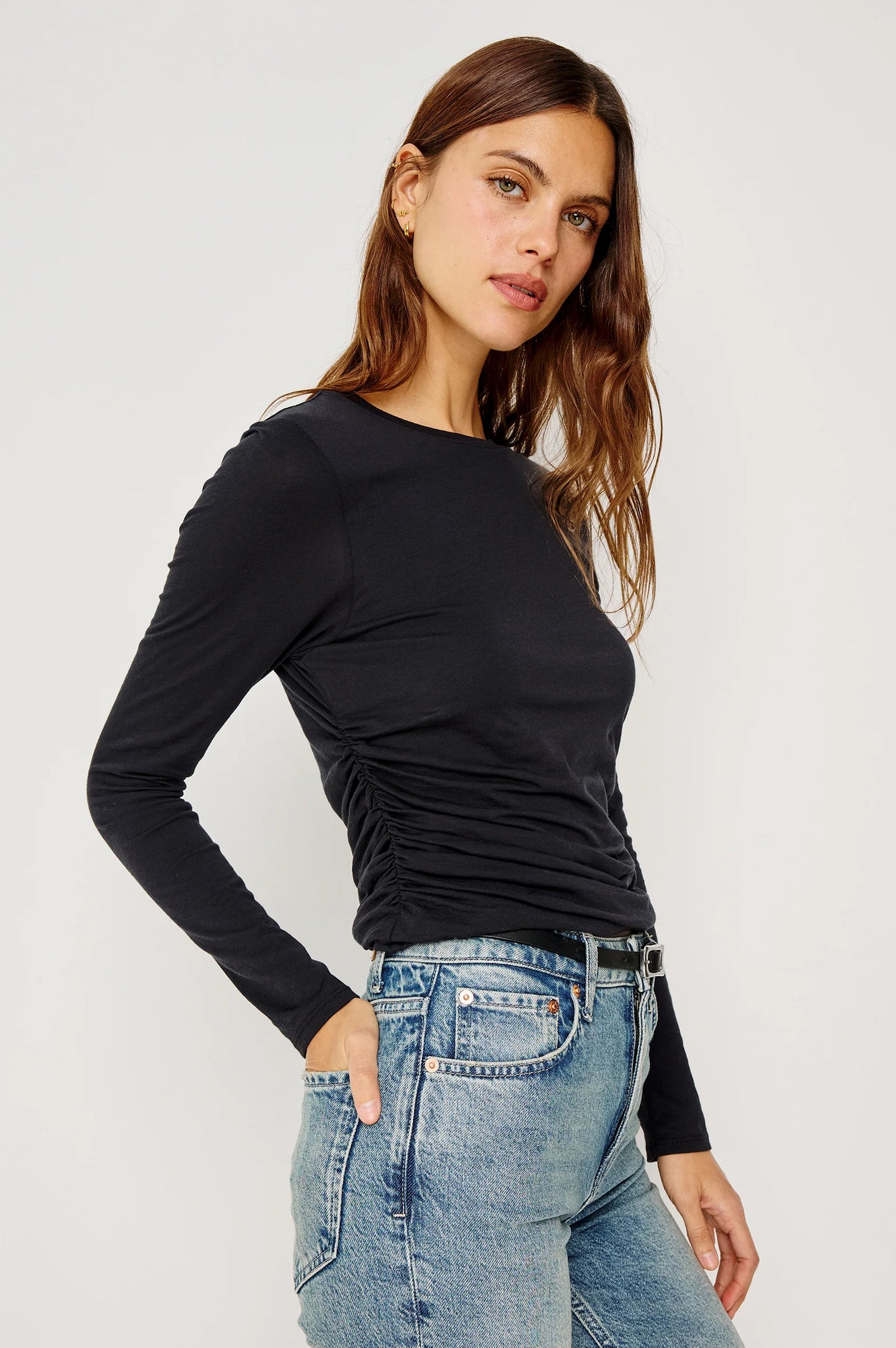 Melle Top in Black