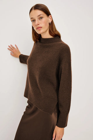 Miranda Sweater in Chocolate