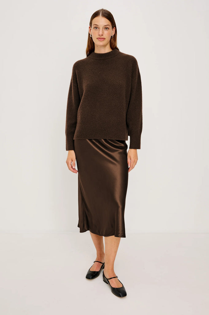 Miranda Sweater in Chocolate
