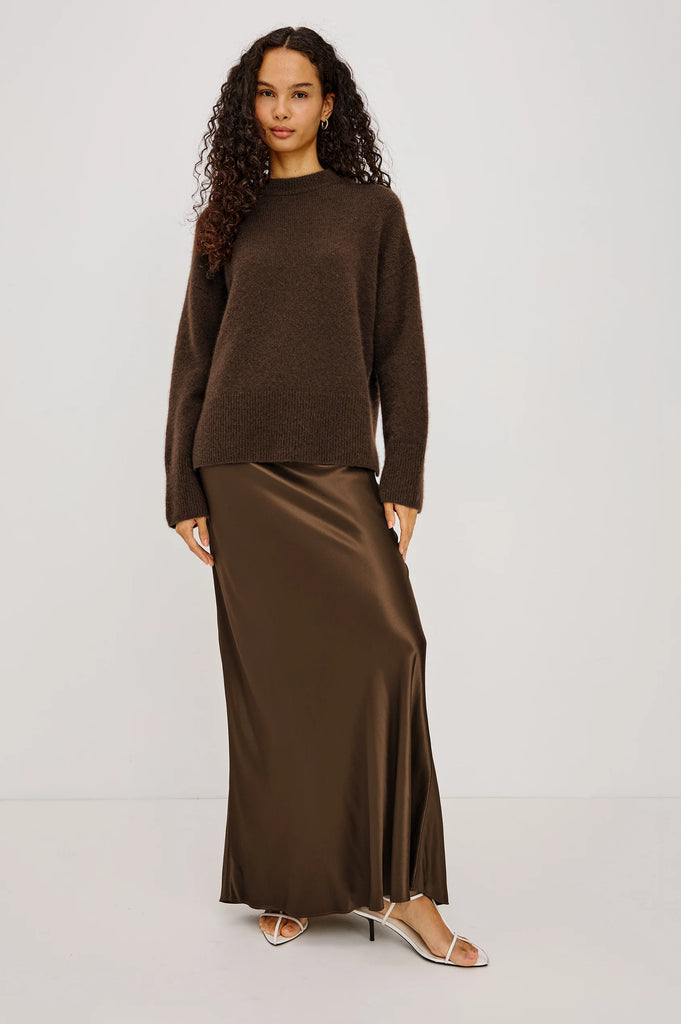 Miranda Sweater in Chocolate