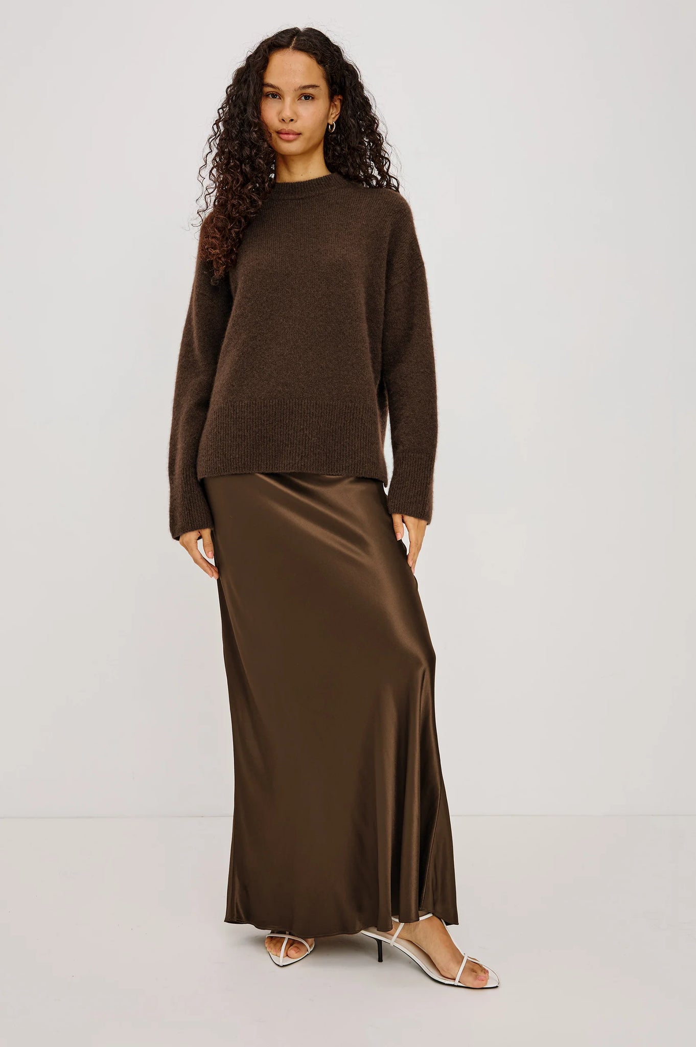 Miranda Sweater in Chocolate