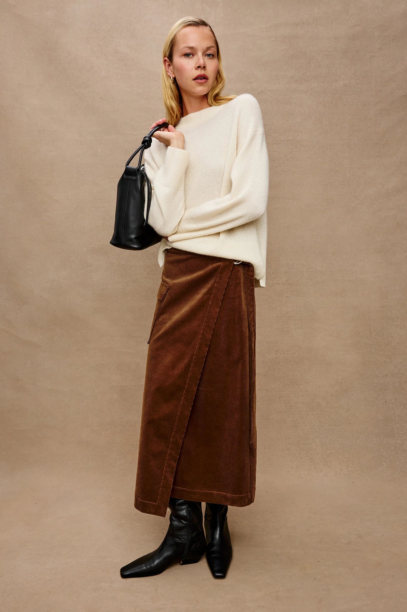 Miranda Sweater in Ivory