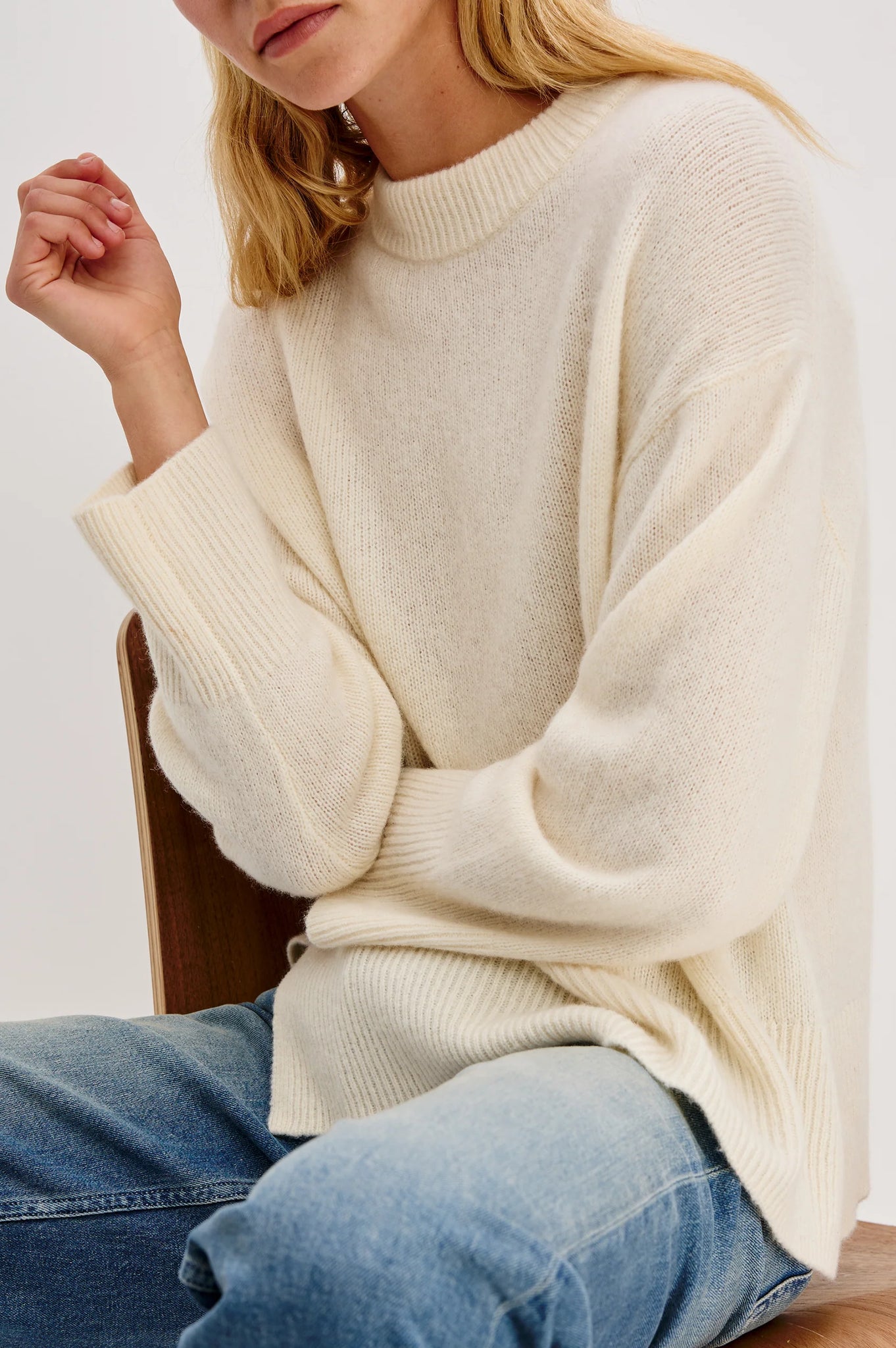 Miranda Sweater in Ivory