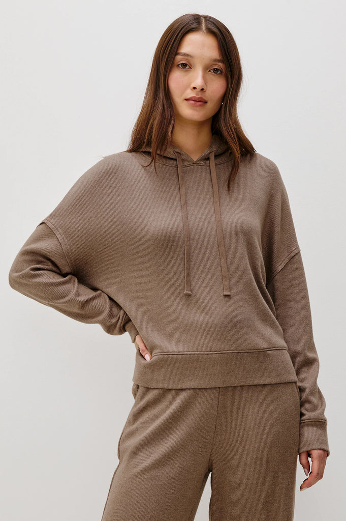 Nico Sweatshirt in Heather Latte