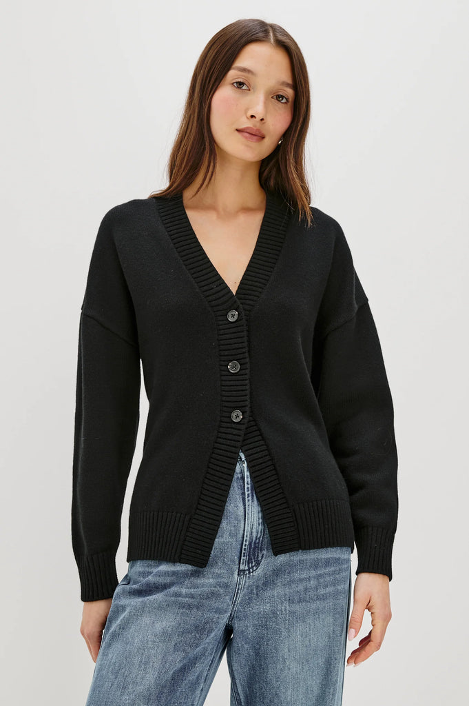 Philippa Cardigan in Black