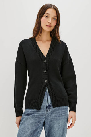 Philippa Cardigan in Black